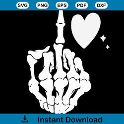fck around and find out svg funny skeleton hand svg files