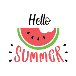 Hello Summer SVG | Summer SVG File , Summer SVG, Beach Svg
