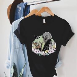 Disney Mandalorian Shirt,Mandalorian Grogu Shirt,Disney Star Wars Tee,Mandalorian And Baby Yoda Shirt,Mom Gift,Grogu