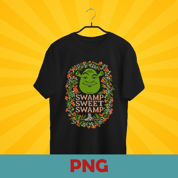 Swamp Sweet Swamp PNG - Shrek PNG Transparent - Sublimation - Inspire Uplift