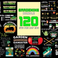 120 gardening bundle svg, trending svg, gardening bundle svg, garden gangster, plant svg, gardening quote, garden svg