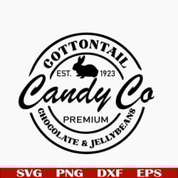 cottontail candy company svg, funny easter svg