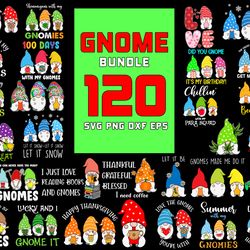 120 gnome bundle svg, trending svg, gnome bundle svg, gnome sublimation, gnome shirt, gnome design, gnomes svg