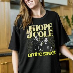 On The Street By Jhope Shirt, J-hope with J.Cole On The Street Shirt, BTS J-hope in The box Shirt, New j-hope single