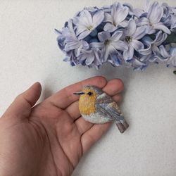 brooch bird. brooch for women, handmade insect jewelry,