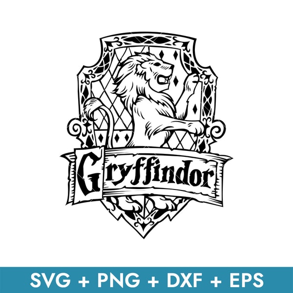Printable Gryffindor Crest