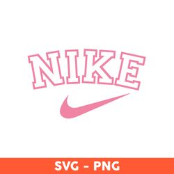 pink nike logo svg, pink nike svg, pink logo svg, nike svg, fashion brand logo svg, logo nike svg -  download file