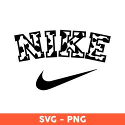 Cow Nike Logo Svg, Cow Svg, Nike Svg, Fashion Brand Logo Svg, Animal Print Svg, Cricut, Silhouett -  Download File