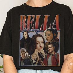 bella ramsey vintage shirt, bella ramsey homage 90s vintage shirt