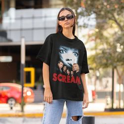 Retro Drew Barrymore Scream Shirt -retro scream movie shirt,scream movie sweatshirt,scream crewneck,90s movie tshirts