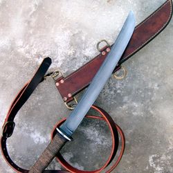 bush waki survival viking sword – d2 tool steel blade