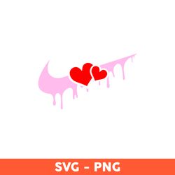 nike heart svg, nike brand logo svg, valentines svg, fashion logo svg, file for cut, disney svg - download file