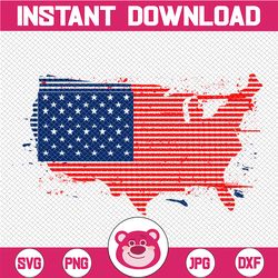american flag usa png- united states map- 4th of july - independence day clipart - america png - american flag png