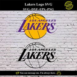 Lakers Logo SVG Vector Digital product - instant download
