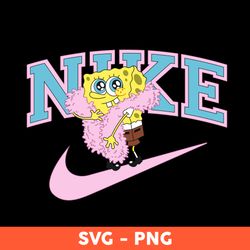 spongebob nike svg, nike logo svg, spongebob svg, file for cut, png dxf eps file - download file