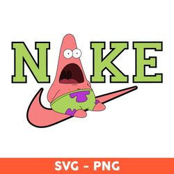 nike patrick star logo svg, nike logo svg, patrick star svg, spongebob svg, file for cut, png file - download file