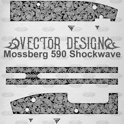 VECTOR DESIGN Mossberg 590 Shockwave Scrollwork