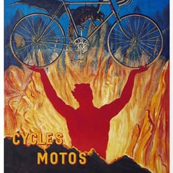 cycles moto titania - cross stitch pattern counted vintage pdf - 111-128