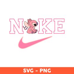 Nike Stitch Angel Svg, Nike Logo Svg, Stitch Svg, Stitch Angel Svg, Nike Sports Svg, File For Cut, Png File - Download