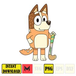 bluey png, bluey family party png, bluey birthday png, bluey party png, bluey party decorations (105)