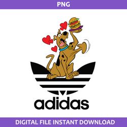 scooby doo adidas png, adidas logo png, scooby doo png, disney adidas png digital file
