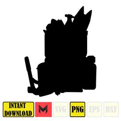 bluey png, bluey family party png, bluey birthday png, bluey party png, bluey party decorations (158)