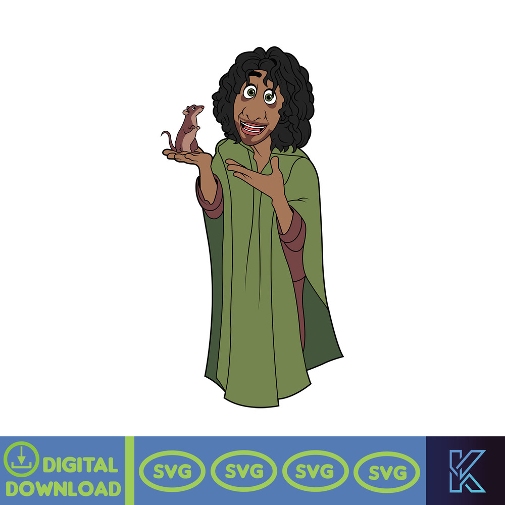 Encanto SVG, Encanto Birthday Svg Files, Encanto Cut Files for Cricut, Silhouette, Encanto Clipart, Encanto PNG (195).jpg