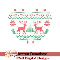 dead inside but it's christmas sublimation