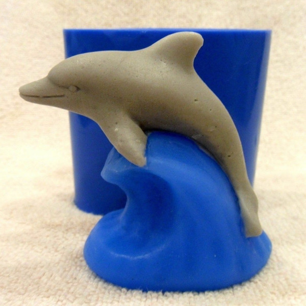 Dolphin on a wave soap