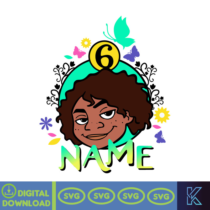 Encanto SVG, Encanto Birthday Svg Files, Encanto Cut Files for Cricut, Silhouette, Encanto Clipart, Encanto PNG (37).jpg