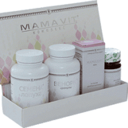 Natural cosmetics Complex "Mamavit" For the prevention and complex therapy of mastopathy