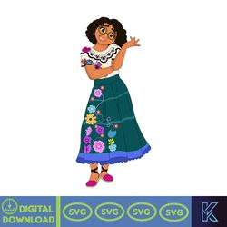 encanto svg, encanto birthday svg files, encanto cut files for cricut, silhouette, encanto clipart, encanto png (47)