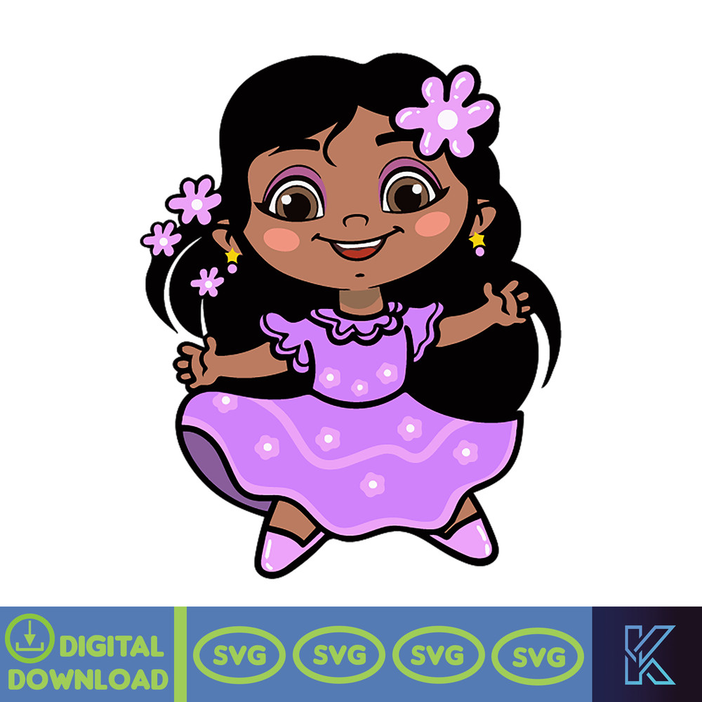 Encanto SVG, Encanto Birthday Svg Files, Encanto Cut Files for Cricut, Silhouette, Encanto Clipart, Encanto PNG (6).jpg