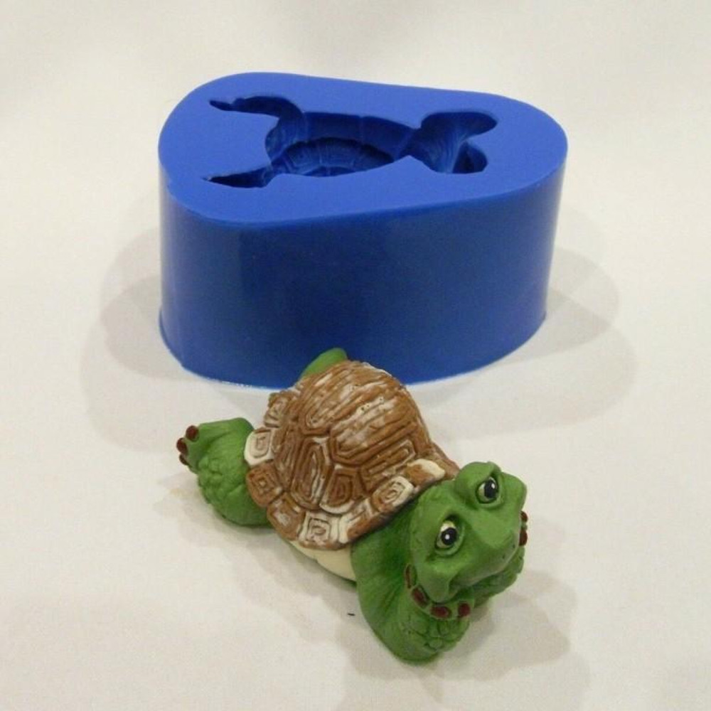 Tortoise soap and silicone mold