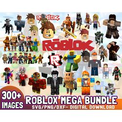 roblox mega bundle 300 svg png images
