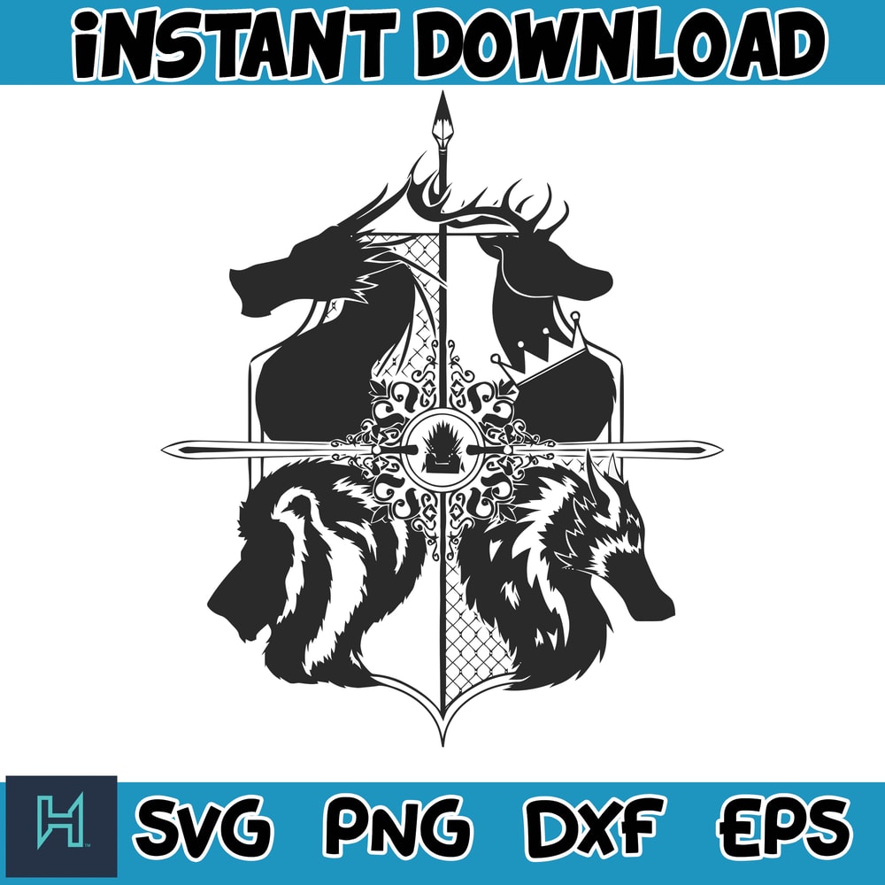 Game Of Thrones svg, Game Of Thrones Big Bundle svg, GOT png file, Cricut,Kids Silhouette (17).jpg