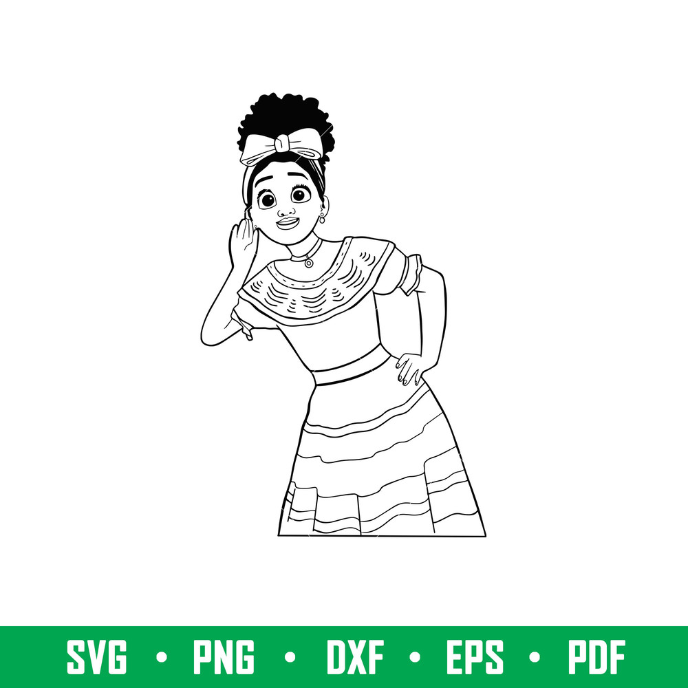 Encanto Svg, Encanto Characters Svg, Encanto Clipart, Encanto Disney Svg, Png Dxf Eps Pdf File, CT101.jpeg