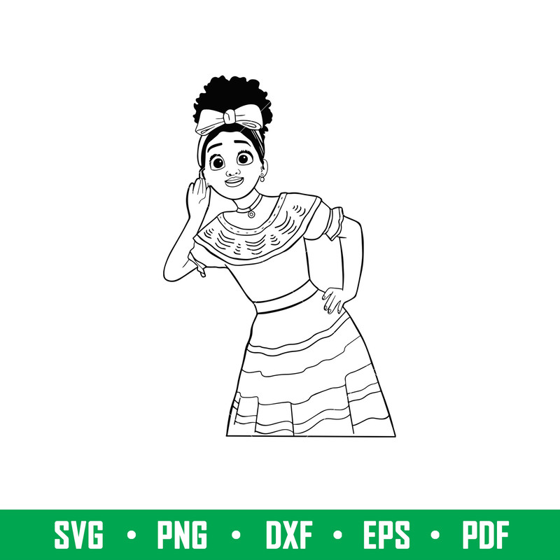 Encanto Svg, Encanto Characters Svg, Encanto Clipart, Encanto Disney Svg, Png Dxf Eps Pdf File, CT101.jpeg
