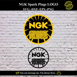 NGK Spark Plugs LOGO SVG Vector Digital product - instant download