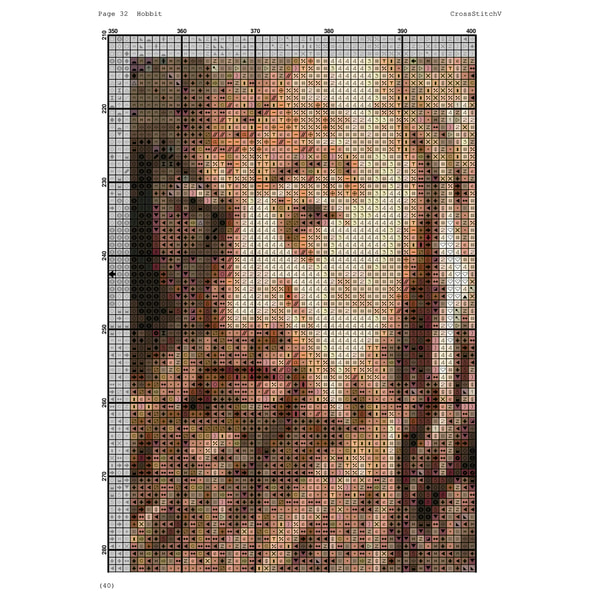 Hobbit Patterns Hobbit Cross Stitch Pattern / Lord Of The Rings Cross Stitch | Inspire ...
