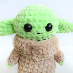 baby alien crochet amigurumi pattern