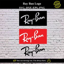 Ray Ban Logo SVG Vector Digital product - instant download