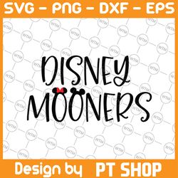 disney mooners svg cutting file / instant digital download / multiple file formats for cricut, silhouette