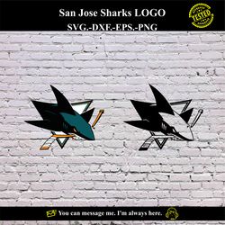 San Jose Sharks Logo SVG Vector Digital product - instant download