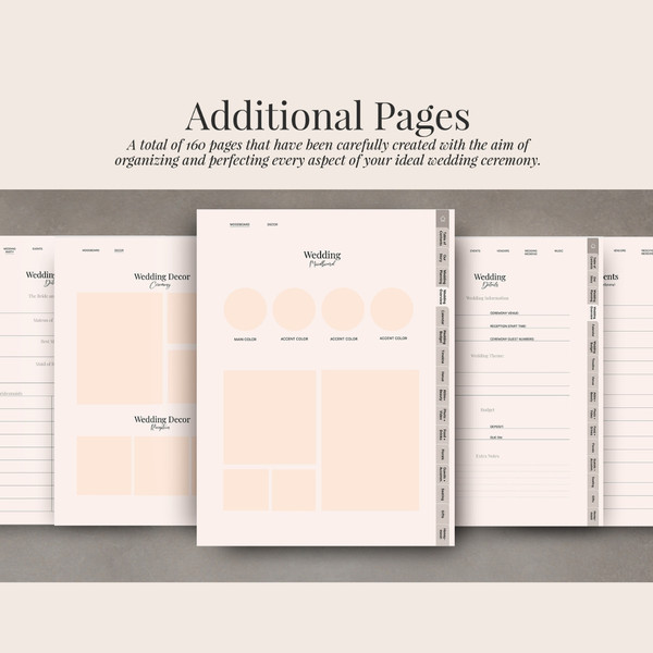 Wedding Planner for iPad Goodnotes, 160 Page Digital Wedding Planner, Wedding Itinerary, Wedding To Do List, Checklist (10).jpg