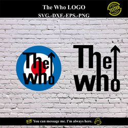 The Who Logo SVG Vector Digital product - instant download