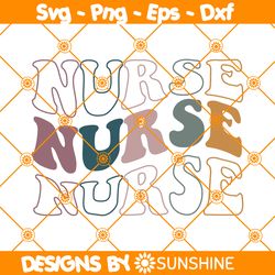 Groovy Nurse Svg, Registered Nurse Svg, Nurse Gift, Nursing Svg, Nurse Week Svg, Funny Nurse Svg, File For Cricut