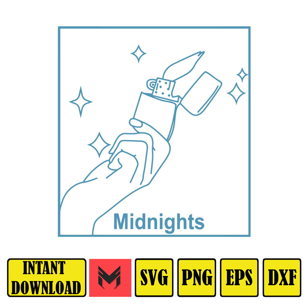 Taylor Swift Midnight SVG walker , vector file , file cut , for Cricut, Silhouette , digital downdload (1).jpg