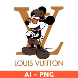 Louis Vuitton Mickey Svg, Louis Vuitton Logo Svg, Louis Vuitton Logo Svg, Fashion Logo Svg, Disney Svg - Download