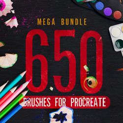 650 Brushes Mega Bundle